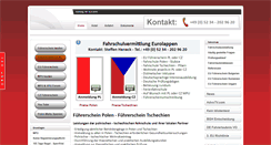 Desktop Screenshot of eurolappen.com