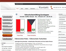 Tablet Screenshot of eurolappen.com